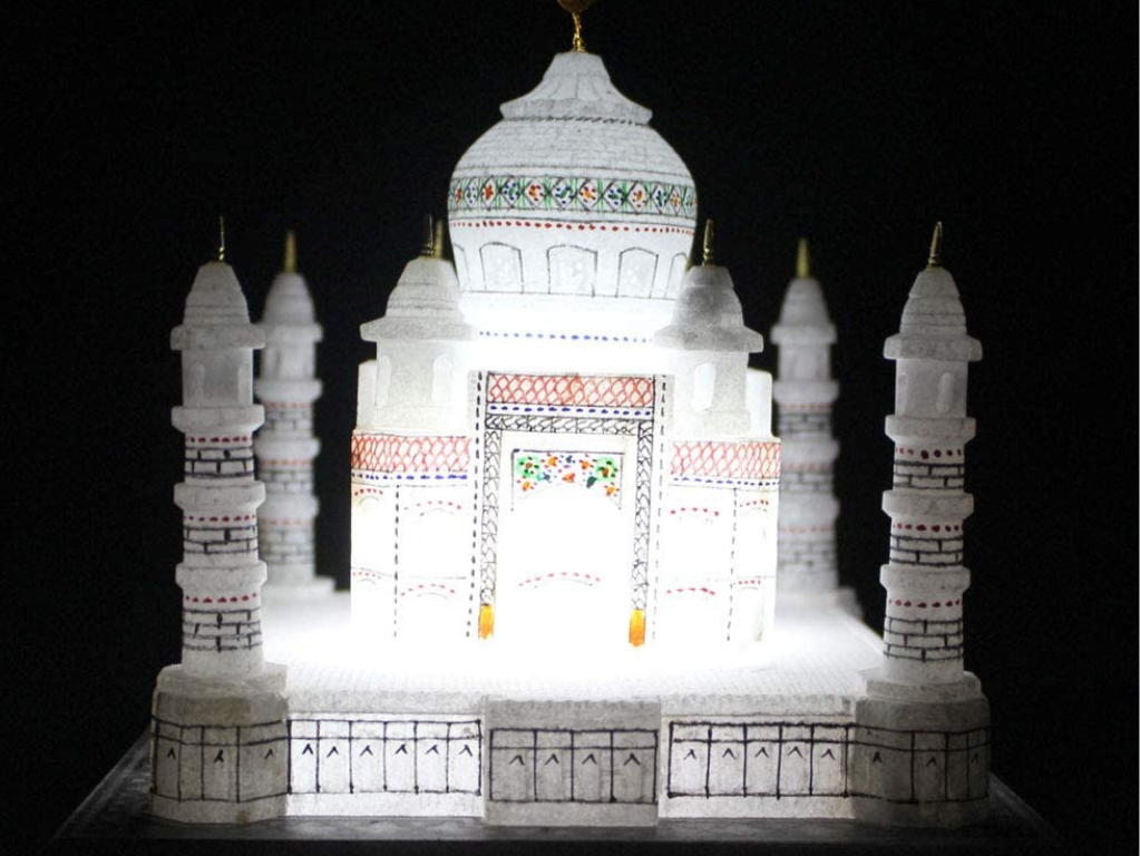 Decorative Marble Handmade Taj Mahal for Gift